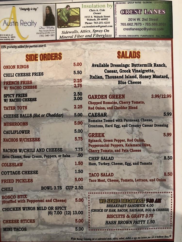 PC Brick Oven Pizza Pizza Lunch Specials with Salad and Breadstick